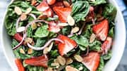 How to make a lip-smacking salad with strawberries and spinach