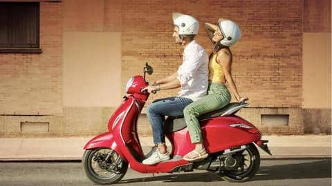 Bajaj Chetak e-scooter becomes costlier in India: Check new price Bajaj Chetak e-scooter becomes costlier in India: Check new price