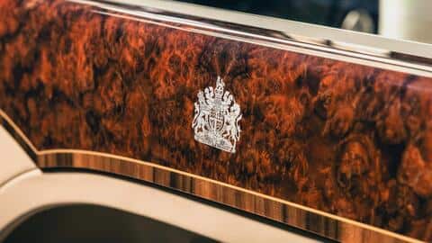 Bespoke features of the royal Mulsanne model