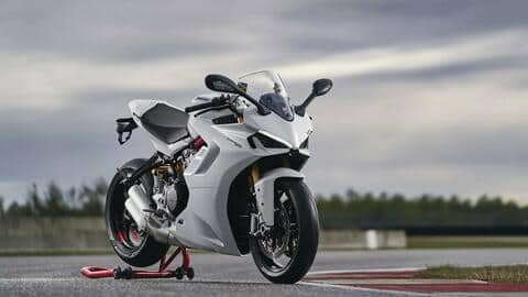 The Ducati SuperSport 950 is visually appealing