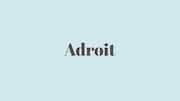 Word of the Day: Adroit