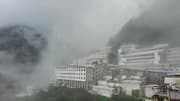 Vaishno Devi yatra suspended amid heavy rainfall in Jammu