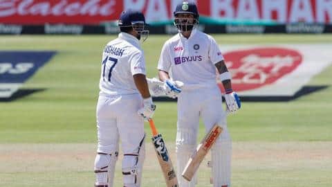 Newlands Test: Pant, Kohli extend India's lead to 143 Newlands Test: Pant, Kohli extend India's lead to 143