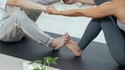 5 surprising benefits of partner yoga