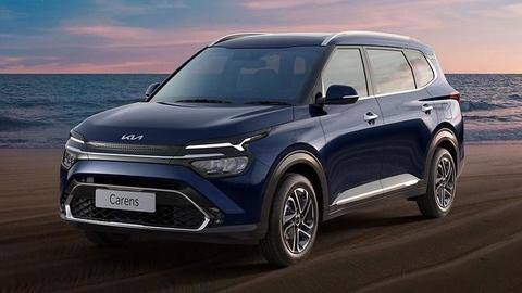 Kia Carens tipped to be launched in India in February Kia Carens tipped to be launched in India in February