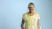 How to style a transparent raincoat
