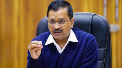 Delhi BJP stages protest near Kejriwal's residence over water crisis Delhi BJP stages protest near Kejriwal's residence over water crisis