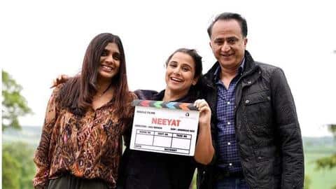 'Neeyat': Vidya Balan begins shooting for her next, a thriller 'Neeyat': Vidya Balan begins shooting for her next, a thriller