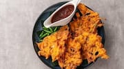 Craving a crispy snack? Try taro fritters 