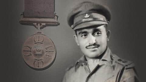 Honoring first recipient of Param Vir Chakra Major Somnath Sharma Honoring first recipient of Param Vir Chakra Major Somnath Sharma