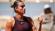 French Open 2026: Aryna Sabalenka storms into second round