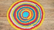 How to make rugs with fabric scraps