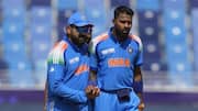 Hardik Pandya to miss Afghanistan ODI series? Report
