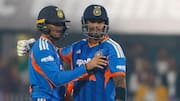 Guwahati T20I: India chase 154 off 60 balls against NZ