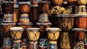 How artists are reinventing iconic djembe drums 