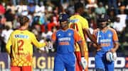 Here's how Team India has fared against Zimbabwe in T20Is 