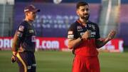 IPL 2021, RCB vs KKR: Virat Kohli elects to bat