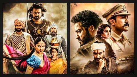 5 striking similarities between SS Rajamouli-directed 'RRR' and 'Baahubali' 5 striking similarities between SS Rajamouli-directed 'RRR' and 'Baahubali'
