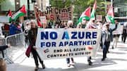 Seven arrested as employees protest Microsoft's ties with Israeli military
