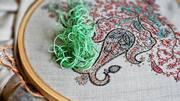 Looking for a therapeutic hobby? Try embroidery