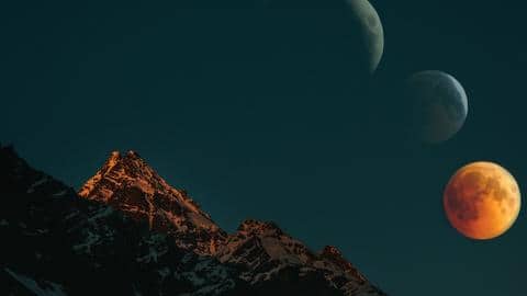 First lunar eclipse of 2022 with Super Blood Moon sighting First lunar eclipse of 2022 with Super Blood Moon sighting