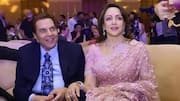 'He was...down to earth': Hema Malini's emotional tribute to Dharmendra
