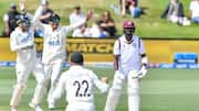 1st Test: Greaves-Roach's blockathon helps WI secure draw vs NZ
