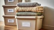 How to organize your home using storage sacks