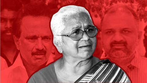TN: CM MK Stalin meets Rajiv Gandhi's assassin Perarivalan, mother TN: CM MK Stalin meets Rajiv Gandhi's assassin Perarivalan, mother