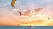 Kite surfing on Botswana's salt pans: A guide