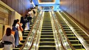Etiquette tips to follow if using escalators