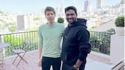 Zakir Khan meets Sam Altman at his San Francisco home