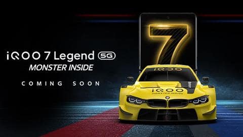 Ahead of launch, iQOO 7 Legend's AnTuTu scores leaked Ahead of launch, iQOO 7 Legend's AnTuTu scores leaked