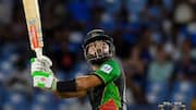 CPL 2025: Mohammad Rizwan slams his second half-century 