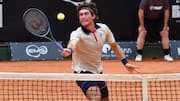 Tennis: Tristan Boyer loses cool, smashes racket on umpire's chair