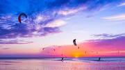 Tanzania's coastline is a paradise for kite surfers! 