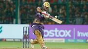 IPL 2023: Roy, Rana guide KKR to 200/5 against RCB