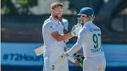Which captain has the highest individual score in Test cricket?