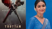 Keerthy Suresh unveils 'Thottam' poster on Christmas