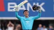 England's Tom Banton hammers his maiden ODI hundred: Key stats