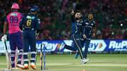 IPL 2023: Gujarat Titans bowl Royals out for 118
