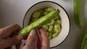 Heard of broad bean pods?