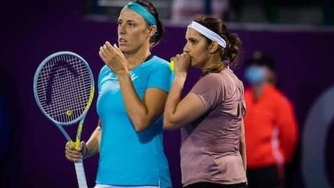 Qatar Open 2021: Sania Mirza, Andreja Klepac advance into semi-finals Qatar Open 2021: Sania Mirza, Andreja Klepac advance into semi-finals