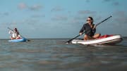Which is better for balance, aqua yoga or paddleboarding?