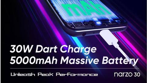 Prior to launch, Realme confirms Narzo 30's battery details Prior to launch, Realme confirms Narzo 30's battery details