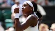 Coco Gauff reaches her maiden Wimbledon semi-final: Key stats