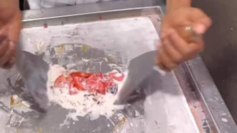 The video of 'tomato ice cream' goes and gives viral