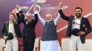 Congress slams PM Modi's lap of honor at Ahmedabad stadium
