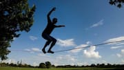 Surprising health benefits of slackline balancing