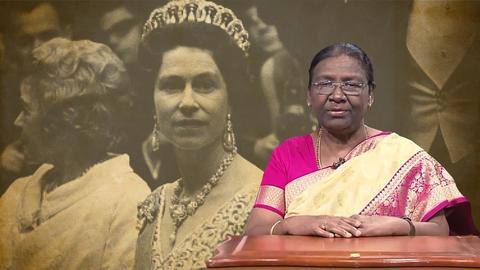 President Droupadi Murmu to visit UK for Queen Elizabeth's funeral President Droupadi Murmu to visit UK for Queen Elizabeth's funeral